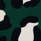 Preview: Swafing Modal French Terry Animalprint auf Grün